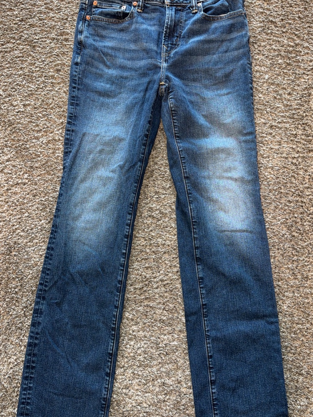 American Eagle Outfitters Men's Bootcut Jeans - Medium Blue Wash